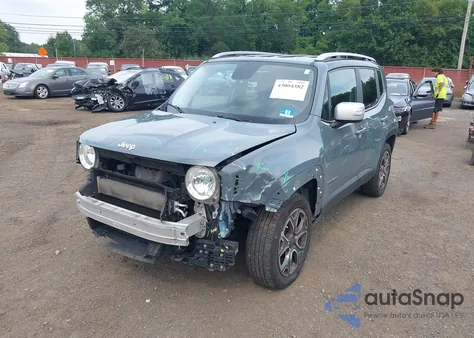 2017 Jeep Renegade Limited 4X4 from USA, damaged, VIN ZACCJBDB9HPF39661